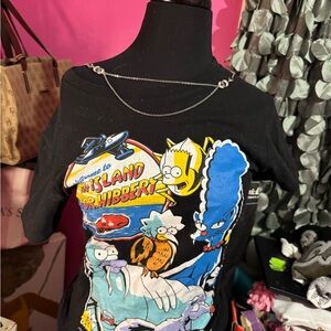 Black Graphic Simpson shirt
